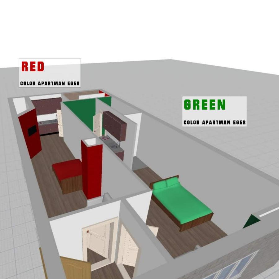 Color Apartmanok Έγκερ Εξωτερικό φωτογραφία
